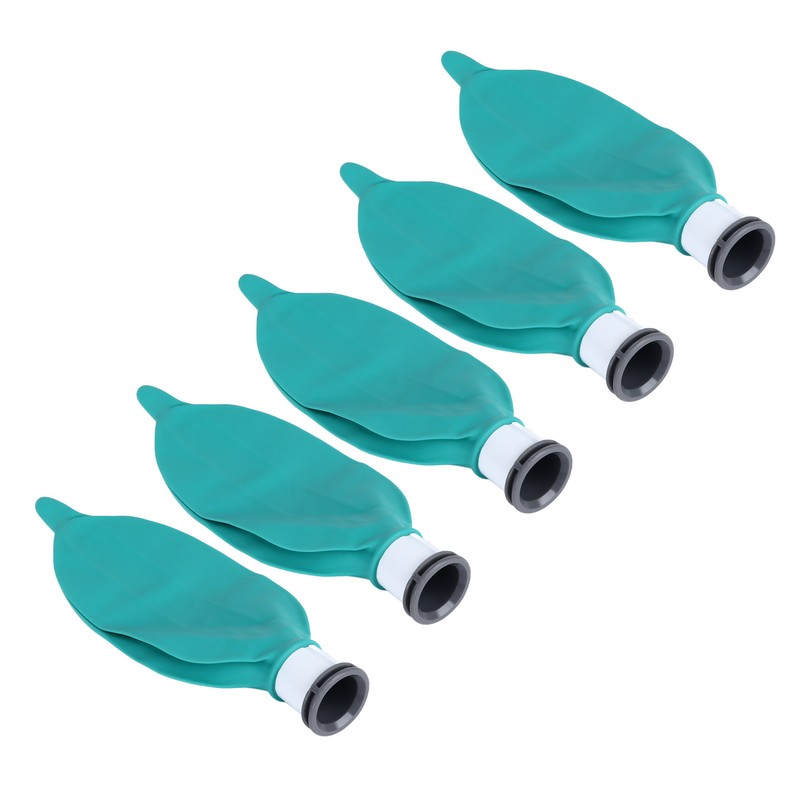 5PCS 0.5L Breathing Bags NBR Material Reusable Training Gasbag for