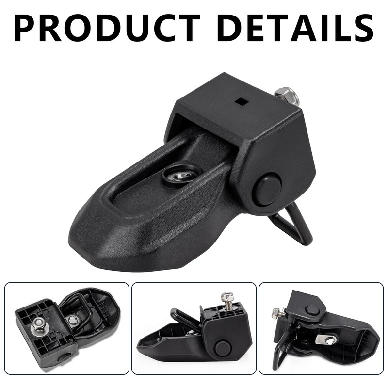BANHAO Hood Latches Locking Hood Catch Kit Compatible with Jeep