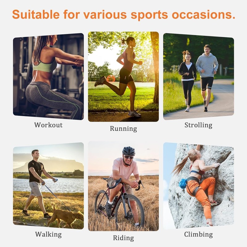 Running Belt Waist Fanny Pack: Waterproof Phone Holder Workout Pouch