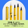 LAMY safari Yellow Rollerball Pen - Ergonomic Grip Line Width