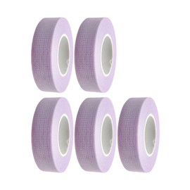 AIMALL 10 Rolls Eyelash Extension Tape 0.5 Inch Micropore Paper Pads for Under Eye Patches Professional Lash Extension Tools