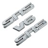 3pcs/set SR5 V6 Fender Side Rear Emblems Badges With Adhesive