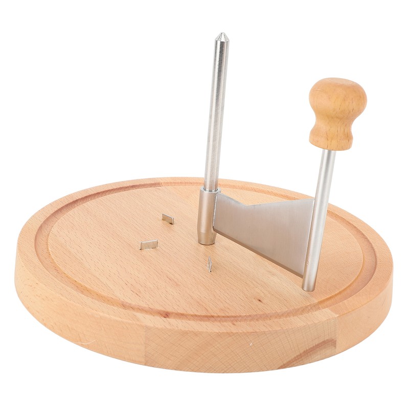 Cheese Curler Professional Ergonomic Handle Rotating Cheese Flower Cutter for