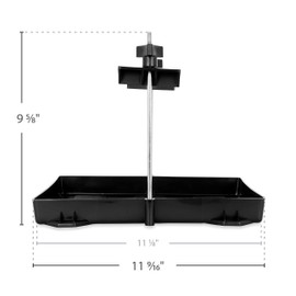 Camco Camco Camper/RV Standard Battery Hold-Down Tray | Holds 24/24M Automotive Batteries | Fits Batteries Up to 11 1/8" L x 6 ?" W x 8" H (55394)
