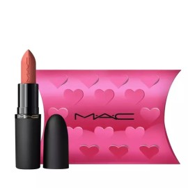 MAK [맥](강남점)[단독] 파우더 키스 립스틱 (+핑크 기프트박스 증정) [테디 2.0] [MAC] (Gangnam Branch) [Exclusive] Powder Kiss Lipstick (+ Pink Gift Box Giveaway) [Teddy 2.0]