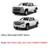 Coverado Chevy Silverado Seat Covers, Faux Leather Seat Covers Fit