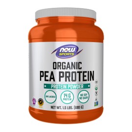 Now Foods - Suplemento Alimenticio de Polvo de Proteína de Origen Vegetal Orgánica 680g