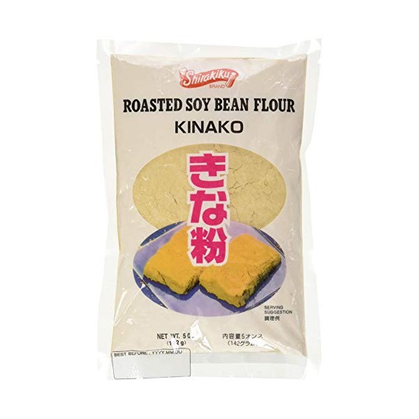 Shirakiku Kinako Soy Bean Flour, 5oz (Pack of 1)