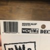 WCW NWO Wrestling 1998 SHEET DECAL CAR Static Cling Vtg