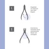 TITANIA Extra Sharp Professional Nail Clippers (10.5 cm) • Strong