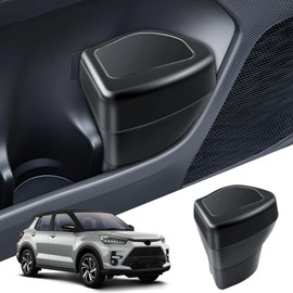 ECOZEN Toyota Rise A200 Series/210A Type Dedicated Doorside Car Trash Can For Passenger Side Car Storage Car Accessory Storage Car Trash Can Not Fall Over Storage Box Car Supplies Rise Accessories ABS