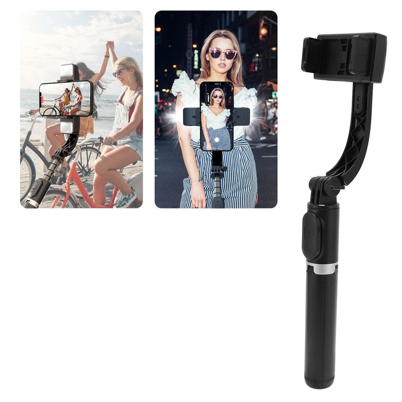 Phone Gimbal Stabiliser, Foldable Handheld Phone Stabilizer, Tripod, Selfie Stick