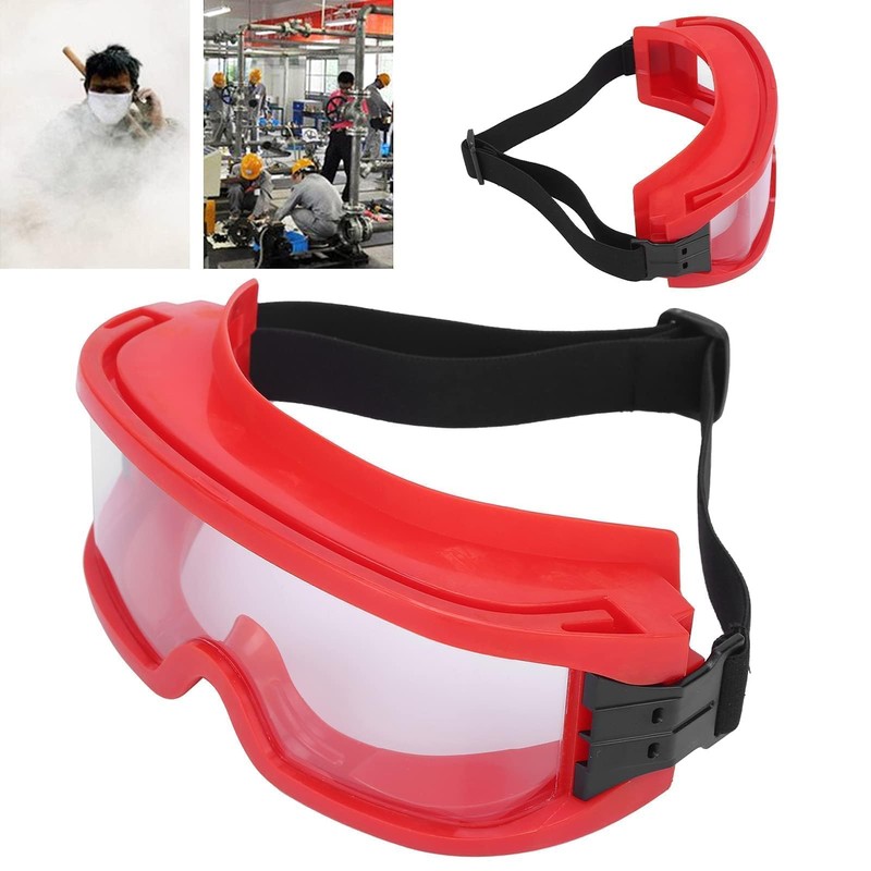 Cyrank Safety Goggles, Scratch Resistant Antiflaming Fireproof Heat Protective Safety
