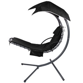 Patio Hanging Lounge Chair Replacement Cushion Cover and Umbrella Fabric,for Outdoor Hanging Hammock Chair Outdoor Chaise Chair Pillow Pad Replacement Cushion Cover(Cover Only) Navy