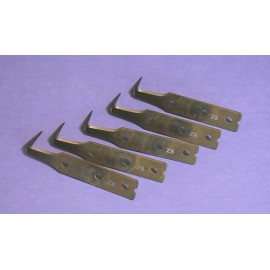 Equalizer Z 1-1/4" (31.75MM) Z Coined Cold Knife Blades • 5 Pack (Z8)