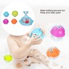 Floating Squirts Animal Toys Set Fishing Net Bath Toy Sets