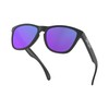 Oakley Frogskins Sunglasses Matte Black with Violet Iridium Lens +