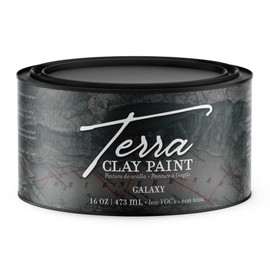 Dixie Belle Terra Clay Paint | Galaxy (16oz) | Space-Themed Water-Based Terra Artisan Clay Paint for DIY | Paint for Wood, Canvas, Tile, Fabric, Home
