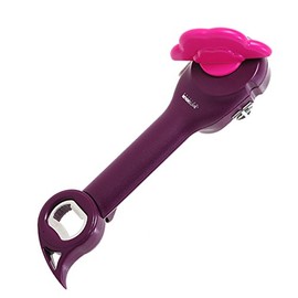 Kochblume Cookline Spill Stopper Safety Can Opener Can Opener 5 In 1 Universal Opener – Purple