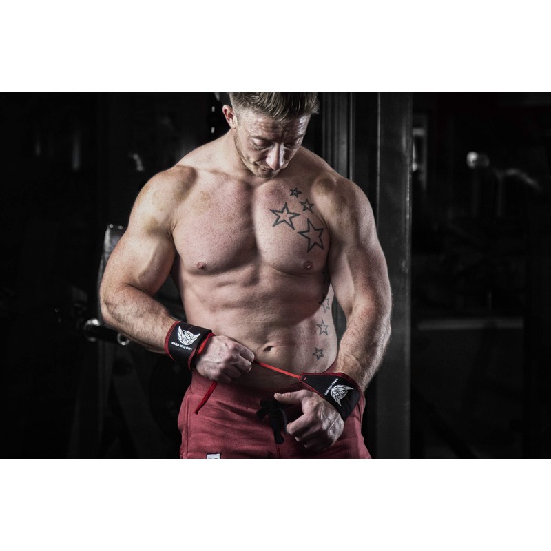 AQF Wrist Wraps Weight Lifting Straps Gym Training Support Strenght