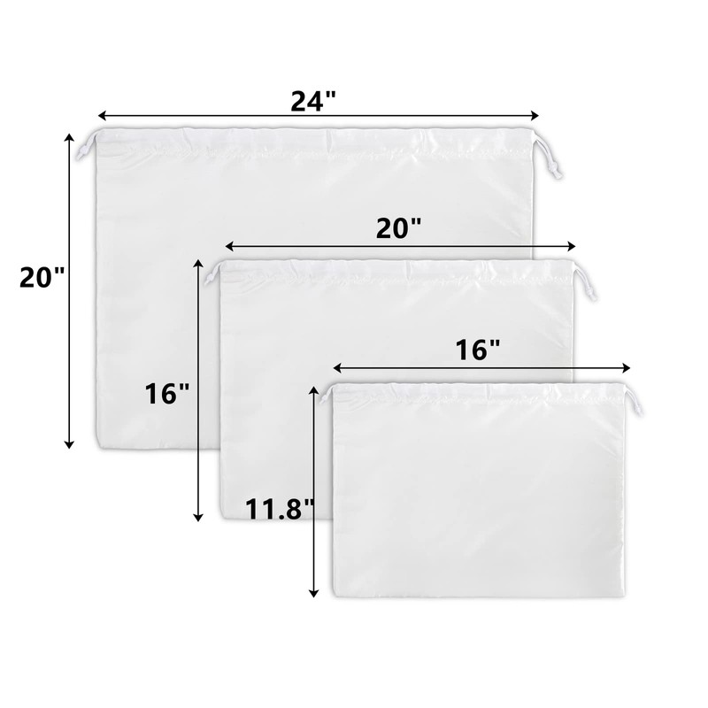 Peohud 9 Pack Dust Cover Storage Bags, Purse Dust Bags