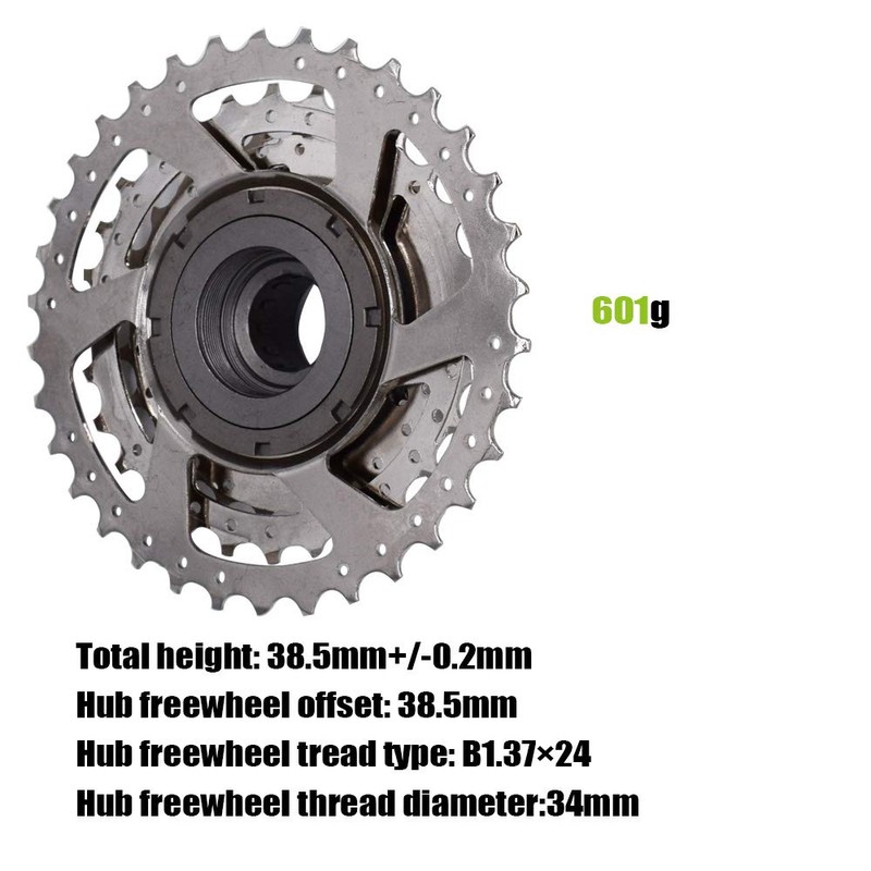 Bicycle 8-Speed Freewheel 11-34T Sprocket E-Bike