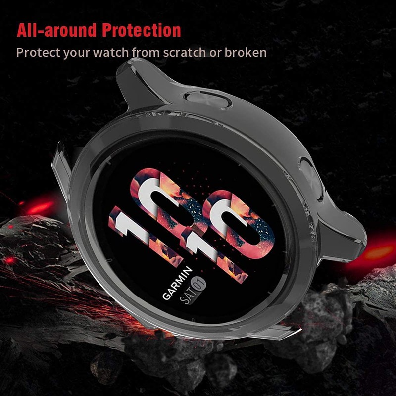 Compatible with Garmin Venu 2 Case, Giaogor Premium Soft TPU