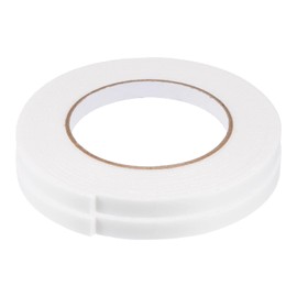 YOKIVE 2 Pcs Double-Sided Foam Tapes, Sponge Adhesive Great for Office, Art, Home, Daily Use (10x2.5mm 3/16.4ft)