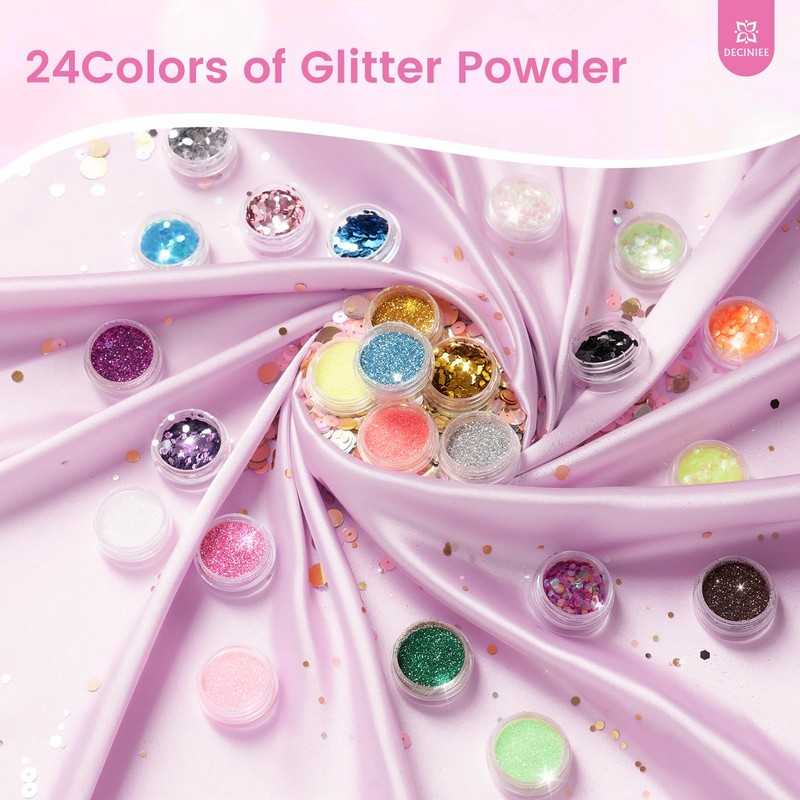 Nail Kit for Beginners with Everything: Professional Nail Acrylic Powder