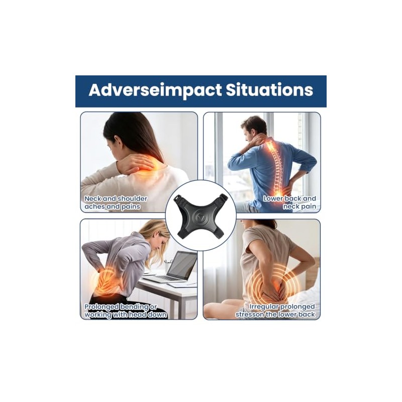 Back Brace Posture Corrector Men Women Upper Back Support
