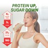 Flimeal Green Tea Matcha Protein Shake, 21g Protein, Low Sugar,