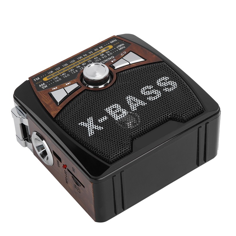 FM AM SW Radio USB FullWave Band Portable Radio Player