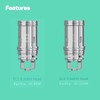 [Genuine] Eleaf EC 2 Coil Head Set of 5 Eleaf