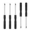 TOP-VIGOR 5pcs Mini Slotted Screwdriver 3mm Flat Head 80mm Length,