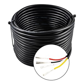 URCIANOW Electrical Wire 22 AWG 4 Conductors 0.3 mm² Electrical Wire 10 Metres UL2464 Electrical Wire 22 AWG PVC Cord Stranded Copper Wire Tinned (22/4 AWG 10 m)