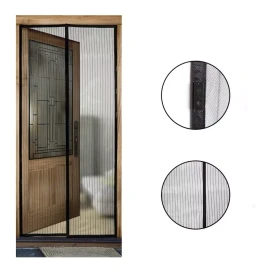 Betterware 2 Mosquiteros Magnéticos Para Puerta, Cierra Con Imán