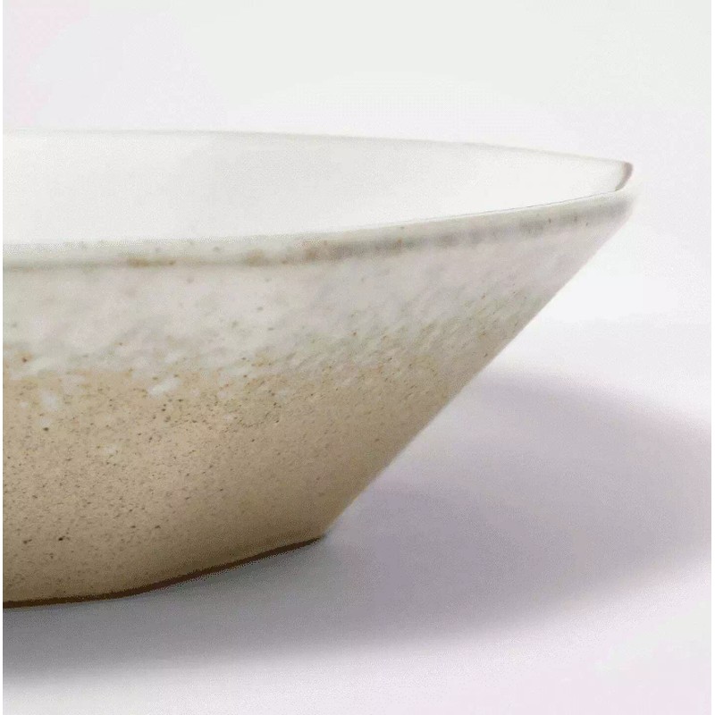 Threshold 13" Ceramic Angular Bowl - Threshold designed with Studio
