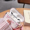 MINSCOSE Compatible with AirPods Pro Clear Case, Cute Bow Pattern