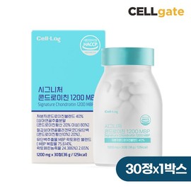 Selgate 시그니처 콘드로이친 1200 MBP 30정 x 1박스 Signature Chondroitin 1200 MBP 30 Tablets x 1 Box
