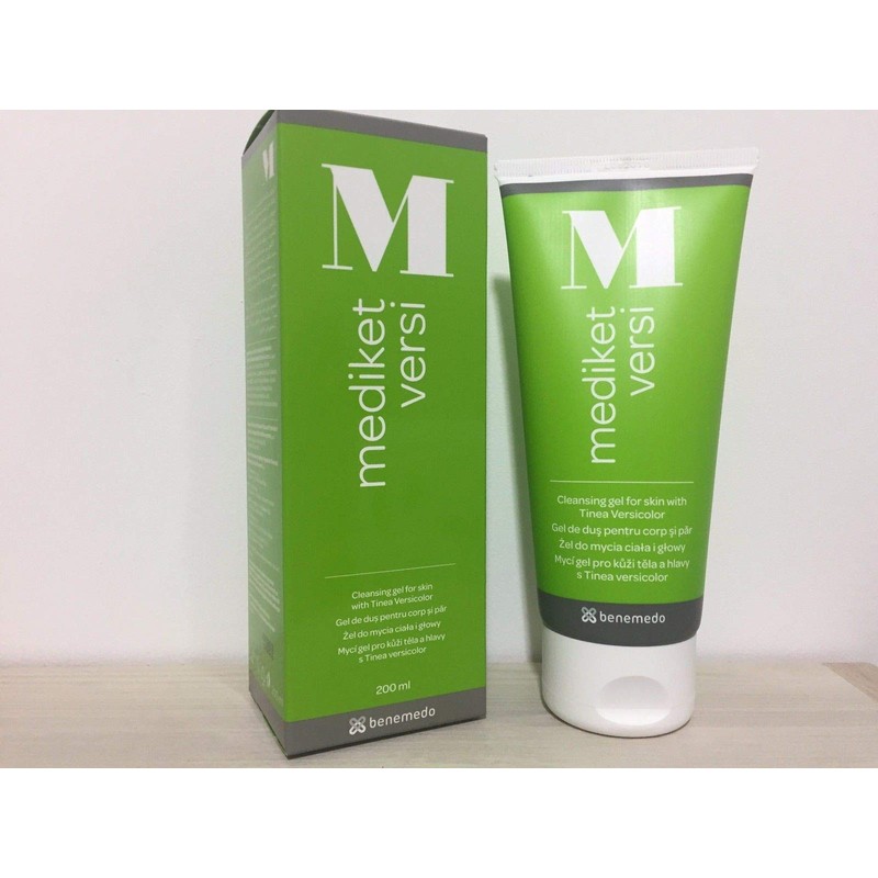 Mediket Versi Cleansing Gel for Skin and Scalp 200ml Tinea