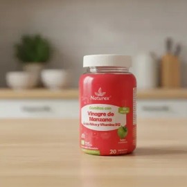 Gomitas Con Vinagre De Manzana Acido Fólico Y Vitamina B12