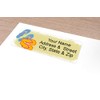 Beach View Address Label - Customized Return Address Label -
