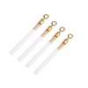 50pcs Float Waggler Adaptors Copper Fishing Swivel Head With Tube