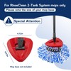 Mop Head Replacement, 6 Pack Spin Mop Refill Replace Head