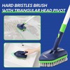 BOOMJOY 4 in 1 Shower Cleaning Brush, 58" Extendable Tub