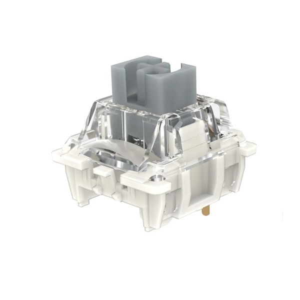 Gateron 5pin G Silver Pro 3.0 Switch Pre-Lubricated 3-Pin RGB