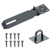 Door Padlock Hasp, 5 Inch Stainless Steel Padlock Hasp and
