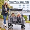 Stroller Wagon Rain Cover for W4 Quad Stroller – Plastic