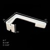4pcs RV Curtains Holders, Plastic Camper Curtain Track Clips with