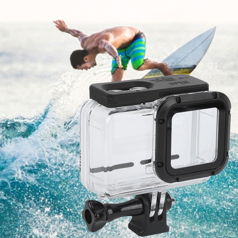 AI13 PC Sports Camera 60M Waterproof Shell Underwater Housing Diving